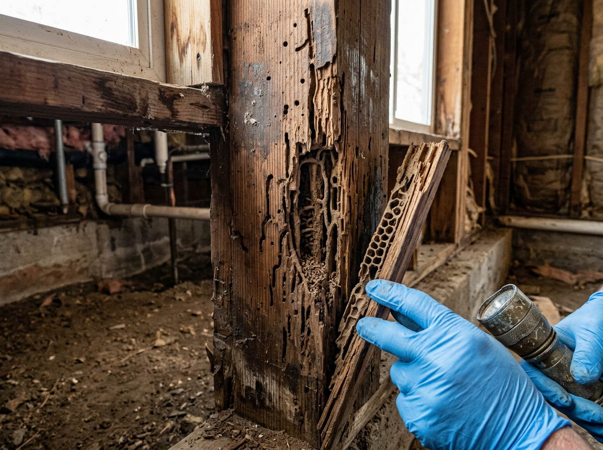 How to Identify Termite Damage in Tehachapi Homes