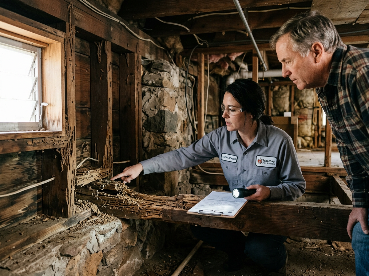 termite treatment and pest control in Kaweah