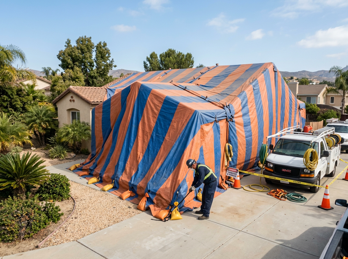 termite treatment and pest control in Lebec