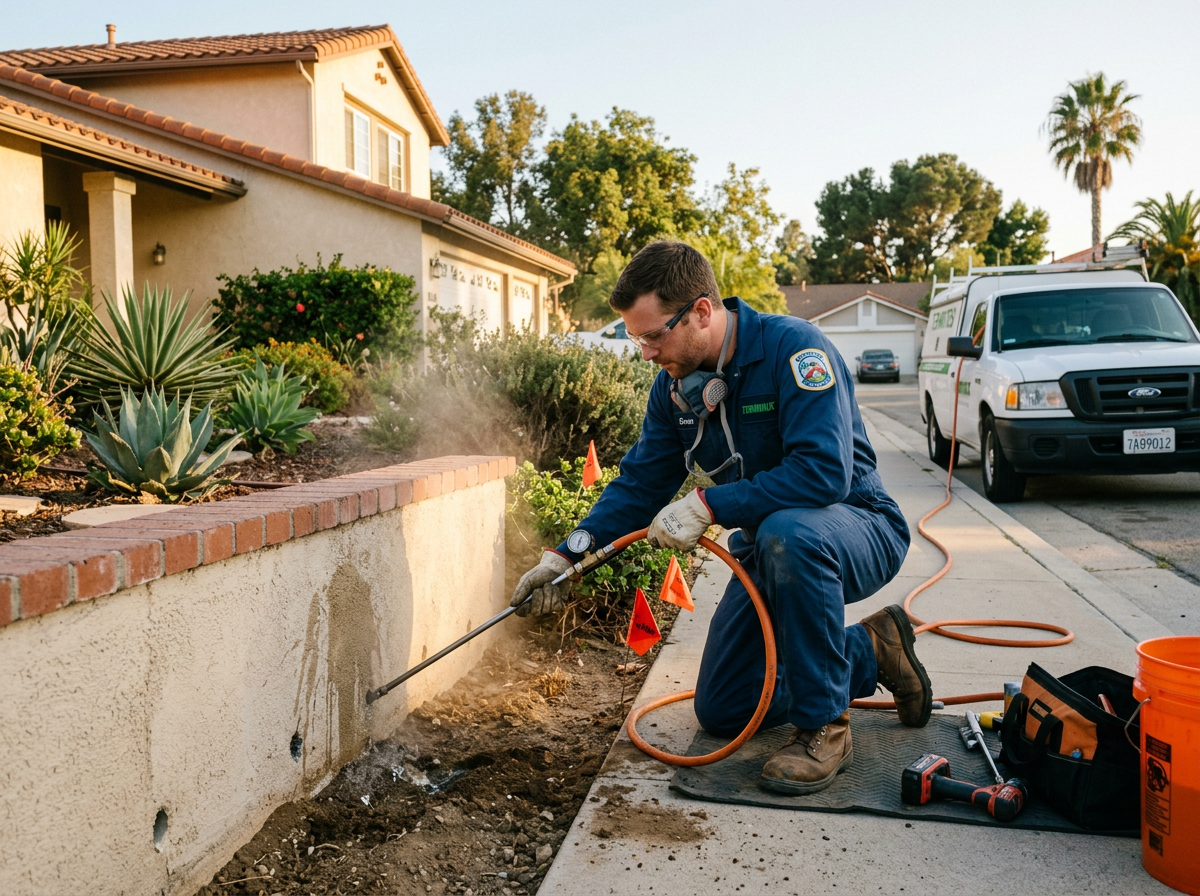 termite treatment and pest control in Sunol
